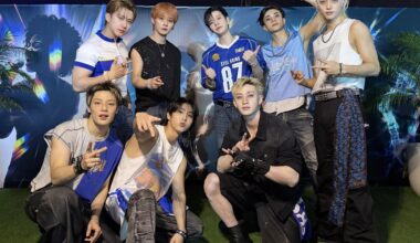 K-pop group Stray Kids / Captured from Stray Kids