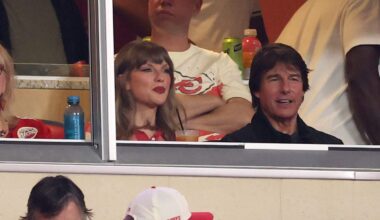 ‘Days of Thunder’ Star Tom Cruise Spotted With Taylor Swift