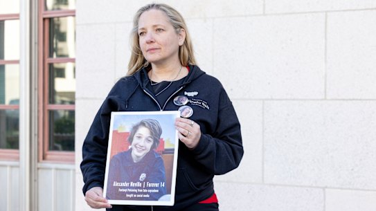 Amy Neville lost her 14-year-old son Alexander in 2020. He died after taking a pill laced with fentanyl.