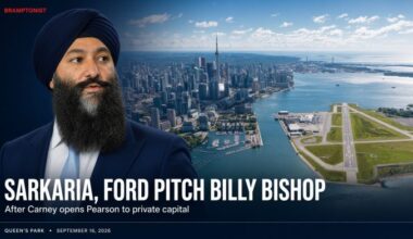 Carney opened Pearson to private cash. Ford wants Billy Bishop in the deal.