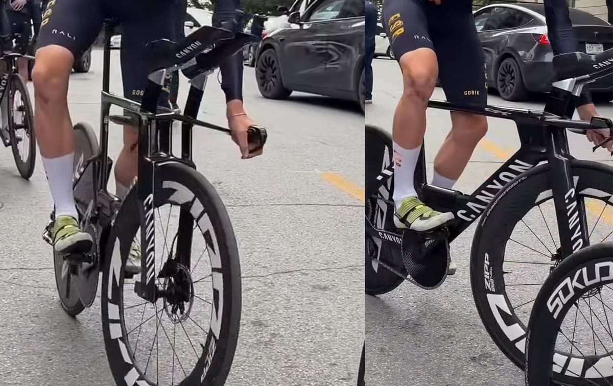 New Canyon Speedmax TT spotted at World Championships