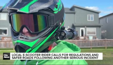 Winnipeg rider calls for e-scooter safety
