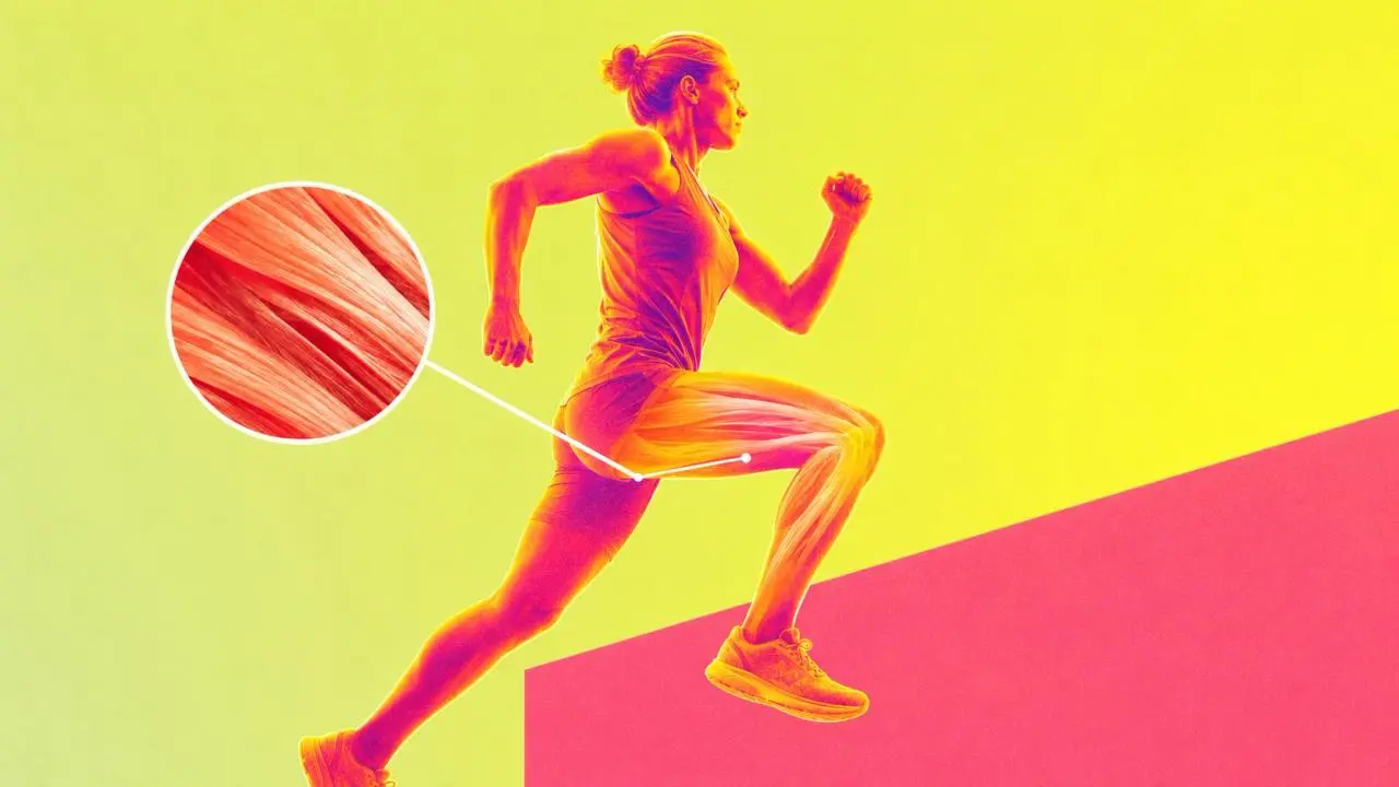 Researchers have identified a molecule capable of targeting the mechanism that prevents muscle regeneration during aging. Image generated using an AI tool