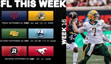 CFL Schedule Today September 19, 2026: Elks vs Argonauts, Redblacks vs Stampeders