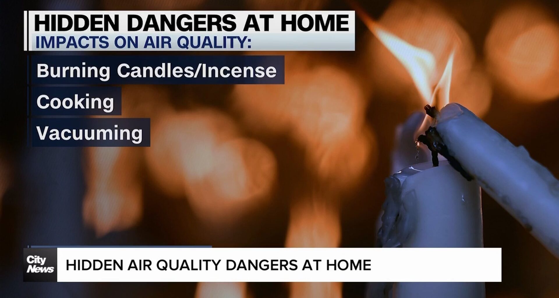 Hidden air quality dangers at home