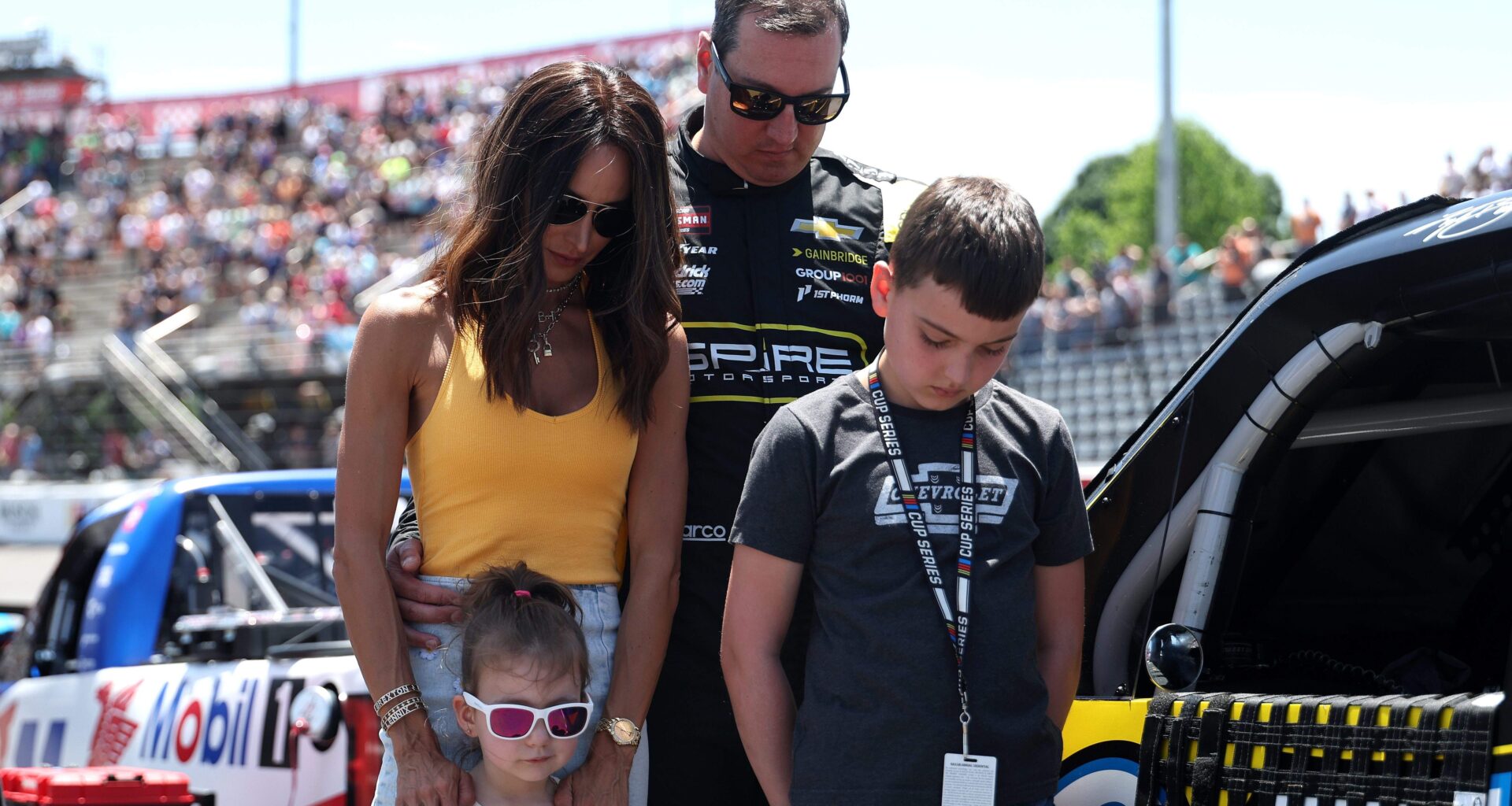 Kyle Busch Tribute Car Revealed to Family Before Bristol