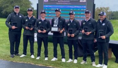 MEN’S GOLF PLACES FIRST IN RYAN T. LEE MEMORIAL COLLEGIATE