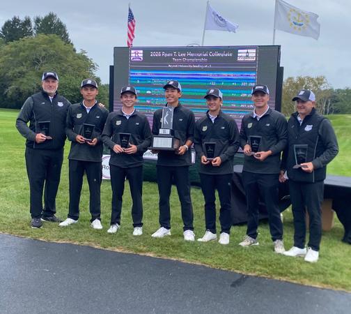 MEN’S GOLF PLACES FIRST IN RYAN T. LEE MEMORIAL COLLEGIATE