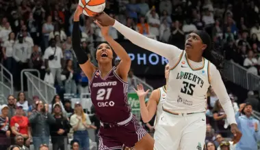 Liberty defeat Toronto in WNBA, Isabelle Harrison by the numbers