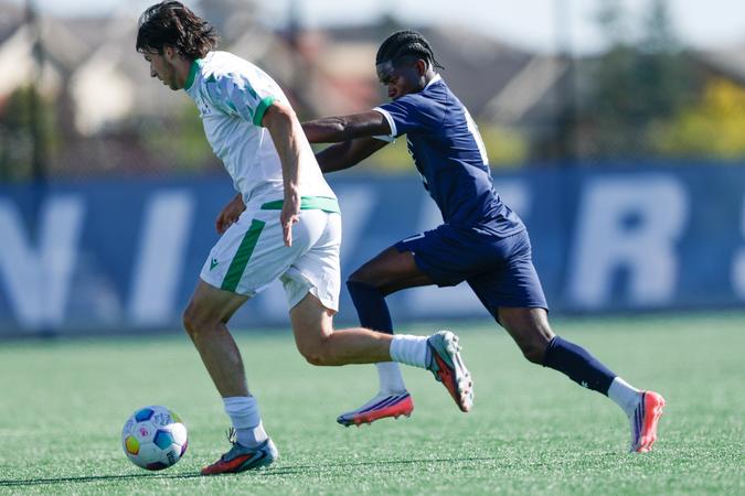 COugars Score Two Late Goals to Defeat Huskies 2-0