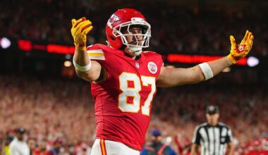Taylor Swift has savage celebration after Travis Kelce scores first touchdown of 2026 season