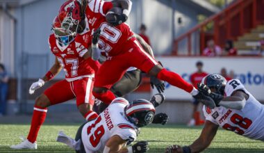 Paredes’ heroics keep Stampeders in CFL playoff picture, Redblacks drop to 0-13
