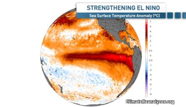 El Niño moves into record-breaking territory