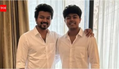 Jason Sanjay wants to explore father Vijay's humorous side; says 'I really enjoy watching' it; director recalls grandfather SA Chandrasekhar's advice | Tamil Movie News