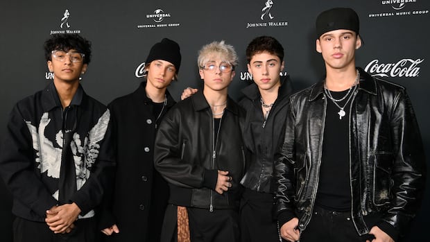 The 1990s boy band mall tour is back, and this time it's sponsored by Gap