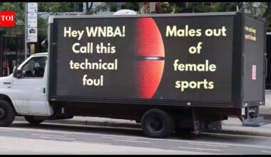 WNBA game in Toronto caught up in transgender sports controversy after anti-trans billboard truck is kicked out | International Sports News