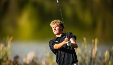 Men’s Golf Caps Opening Day at Badger Invitational