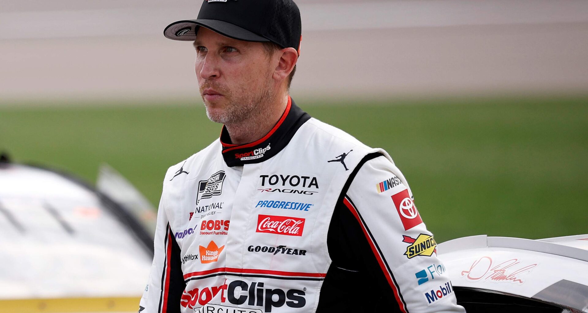 NASCAR Cup Series: Denny Hamlin’s Chase Hopes Take a Hit After Kansas Trouble