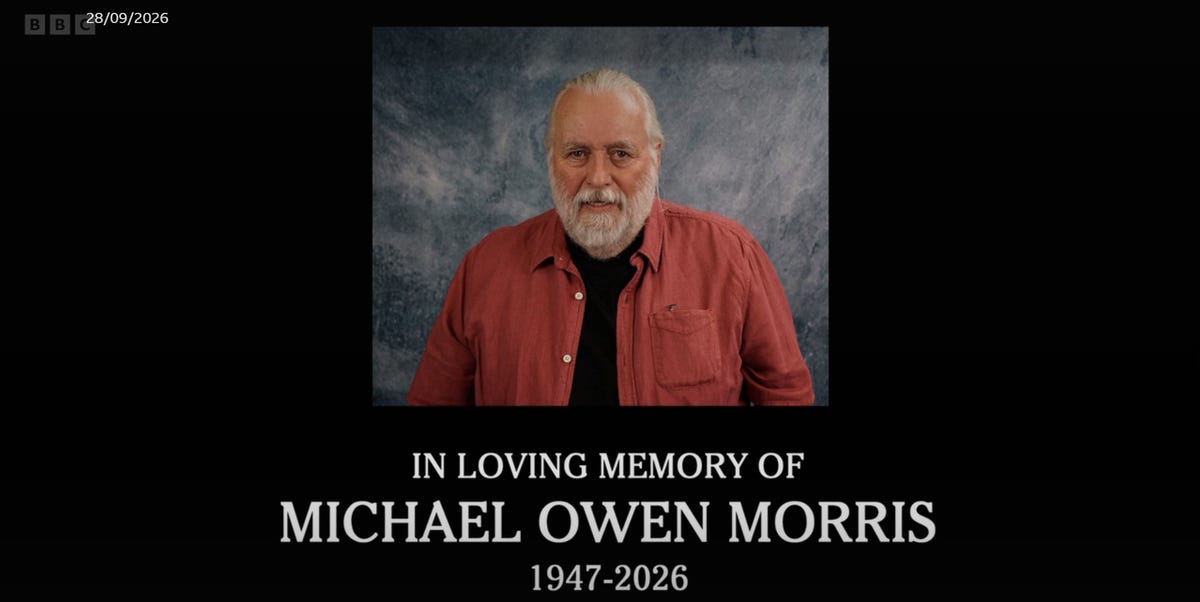EastEnders pays tribute to Michael Owen Morris after long-serving director's death