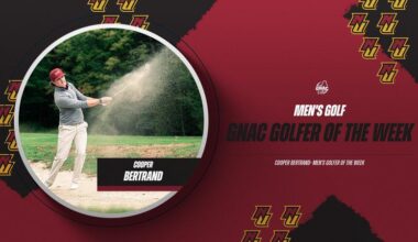 Men's Golf: Bertrand Named GNAC Golfer of The Week For A Third Time