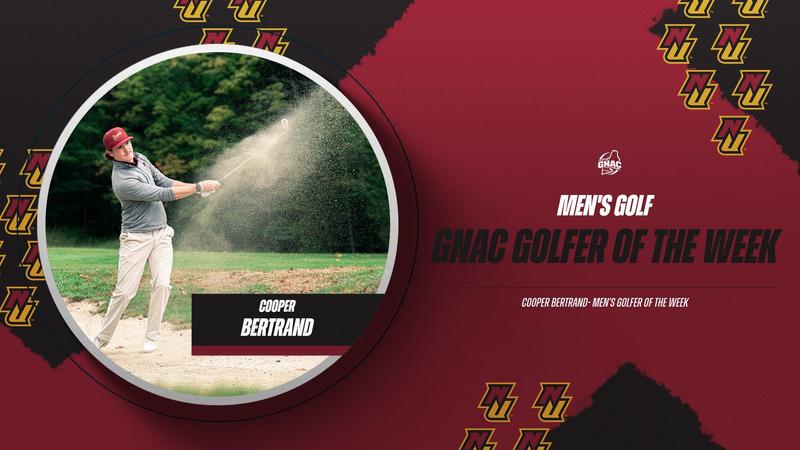Men's Golf: Bertrand Named GNAC Golfer of The Week For A Third Time