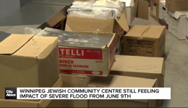 Winnipeg Jewish community centre still recovering from severe June flood that damaged archives