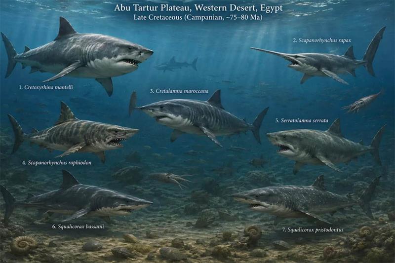 Ancient "Shark Graveyard" Discovered In Egyptian Desert