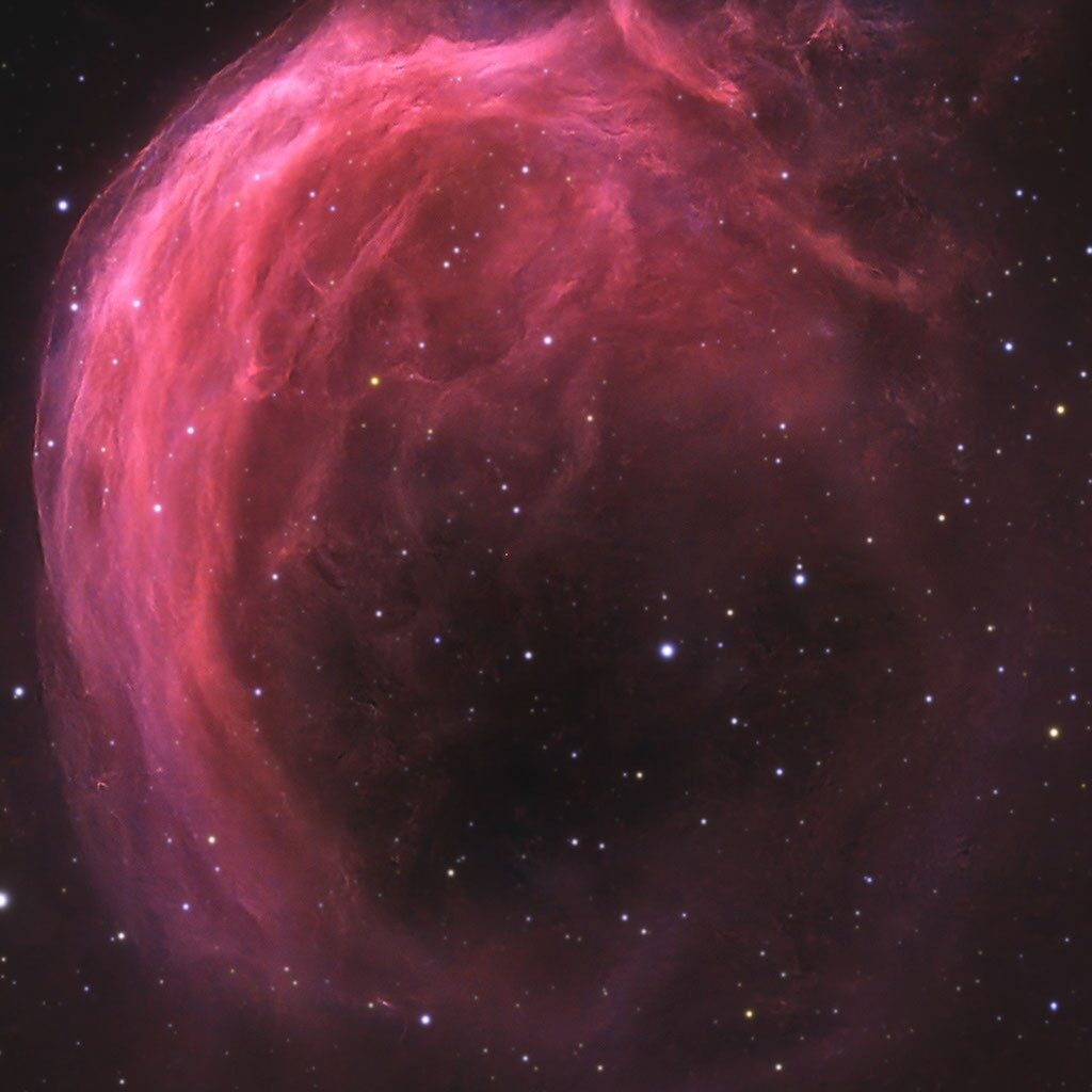 APOD: 2026 September 29 - Sh2-188: The Shrimp Nebula