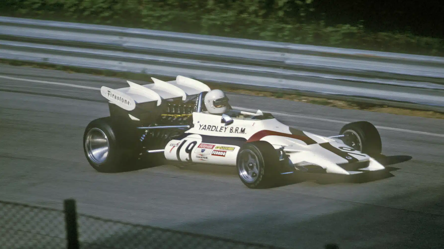 Howden Ganley (BRM) in the 1971 Italian Grand Prix