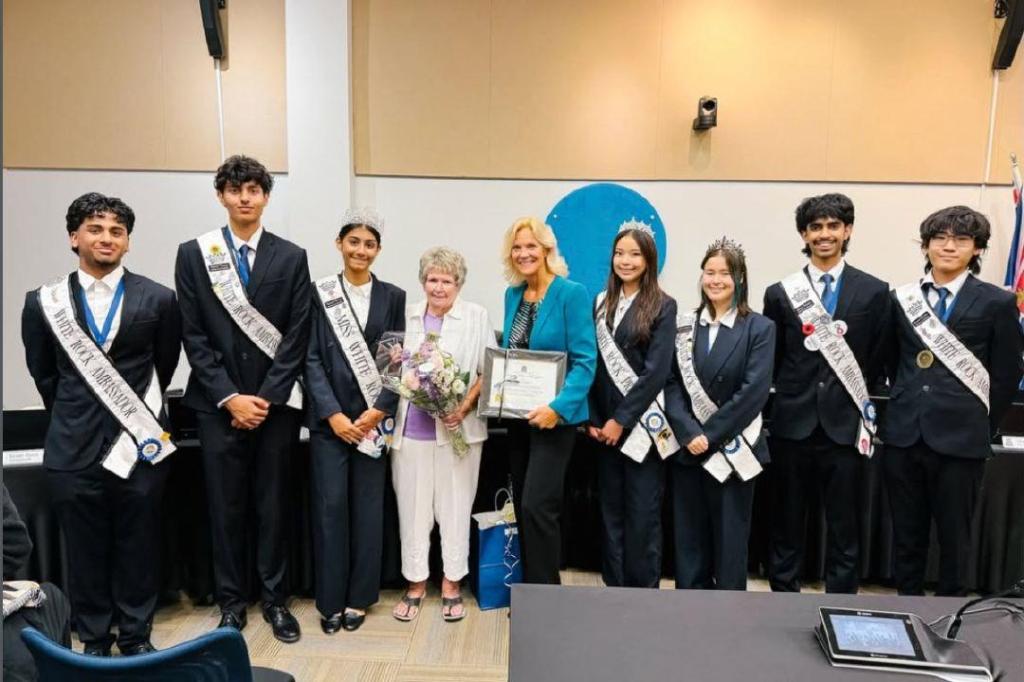 White Rock honours longtime trustee Laurae McNally