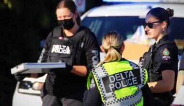 Person shot inside parked Tesla in Delta