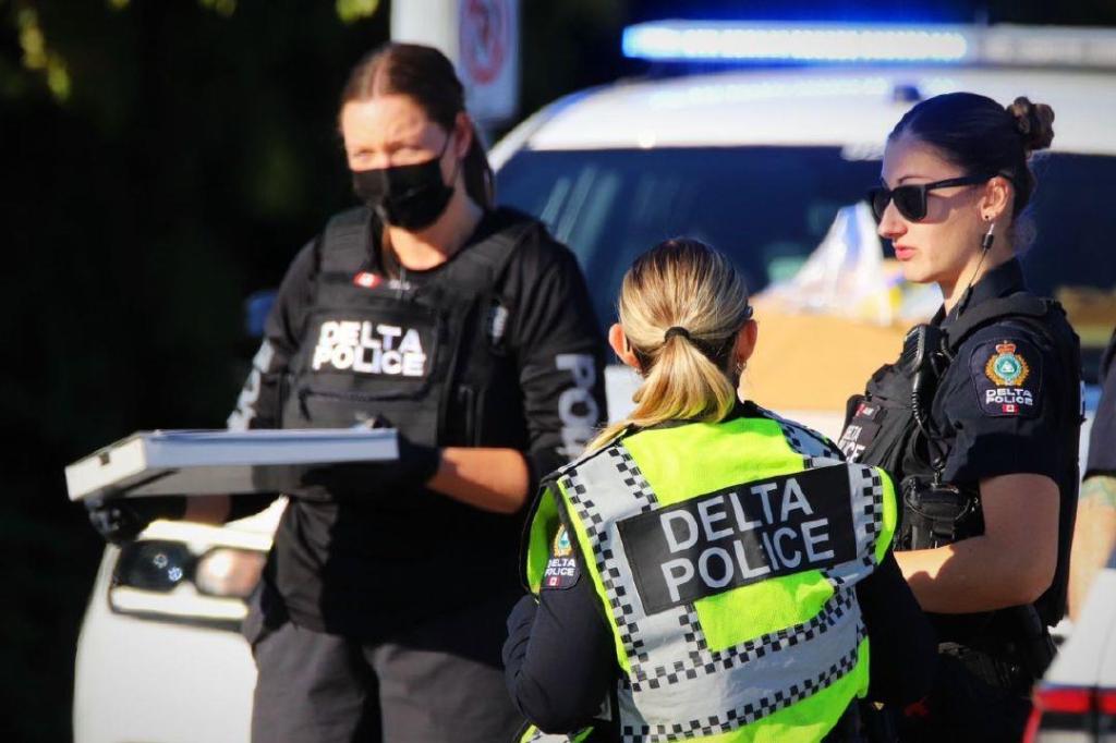 Person shot inside parked Tesla in Delta