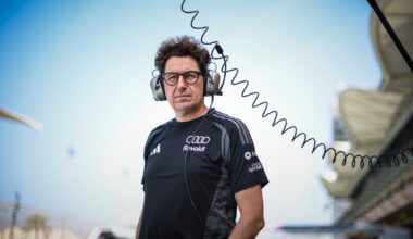 Mattia Binotto Chief Operating and Chief Technical Officer at Audi F1 Team, during the Winter testing days 1, Formula 1 World championship 2026 Bahrain 11-13 February 2026