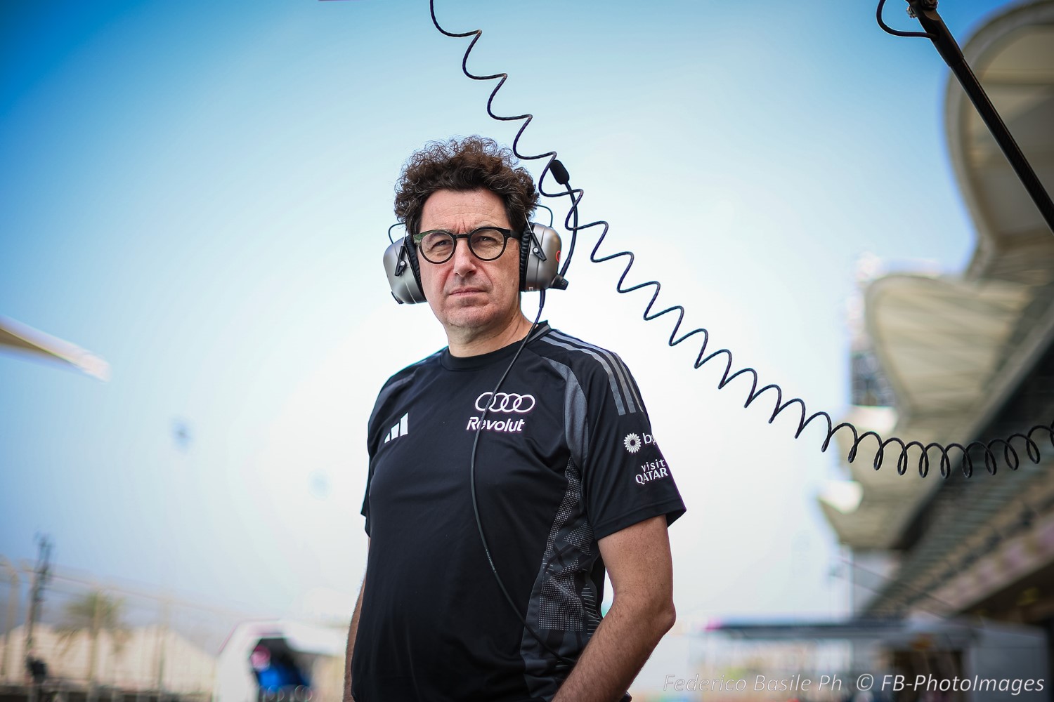 Mattia Binotto Chief Operating and Chief Technical Officer at Audi F1 Team, during the Winter testing days 1, Formula 1 World championship 2026 Bahrain 11-13 February 2026