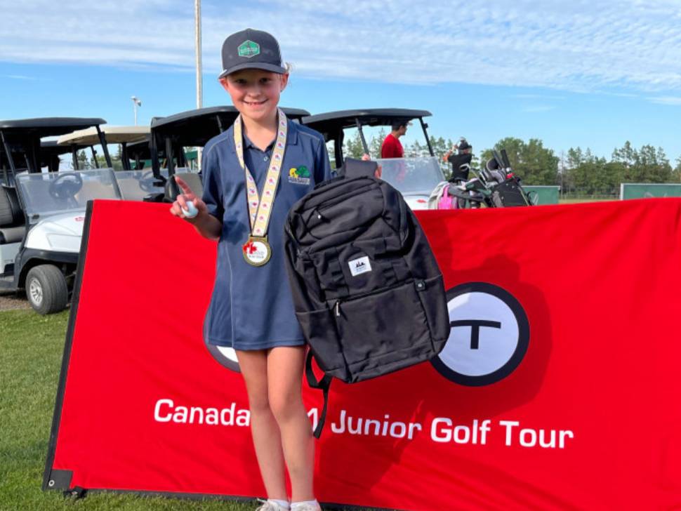 8-year-old Ste. Geneviève golfer up for Youth Athlete of the Year - SteinbachOnline.com