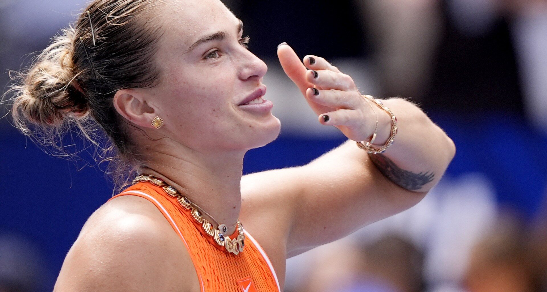 Sabalenka interrupts US Open match against Rakhimova over cannabis smell | Tennis News