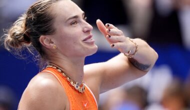 Sabalenka interrupts US Open match against Rakhimova over cannabis smell | Tennis News