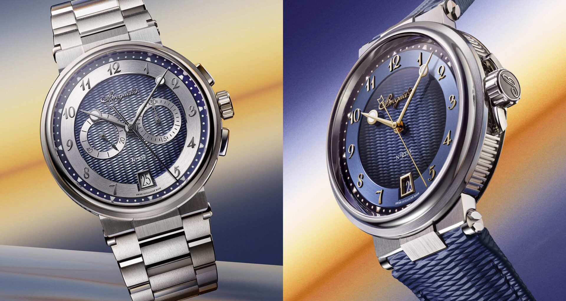 Introducing: Breguet Updates its Marine 5517 and Marine Chronograph 5527 with More Refined Dials