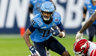 Makai Polk returns for Toronto Argonauts against Winnipeg