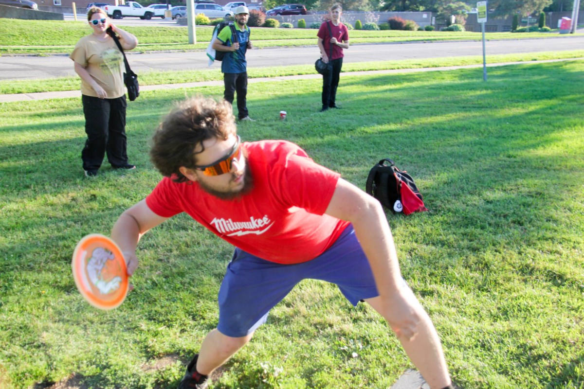 Disc golf offers a different excuse to go outdoors