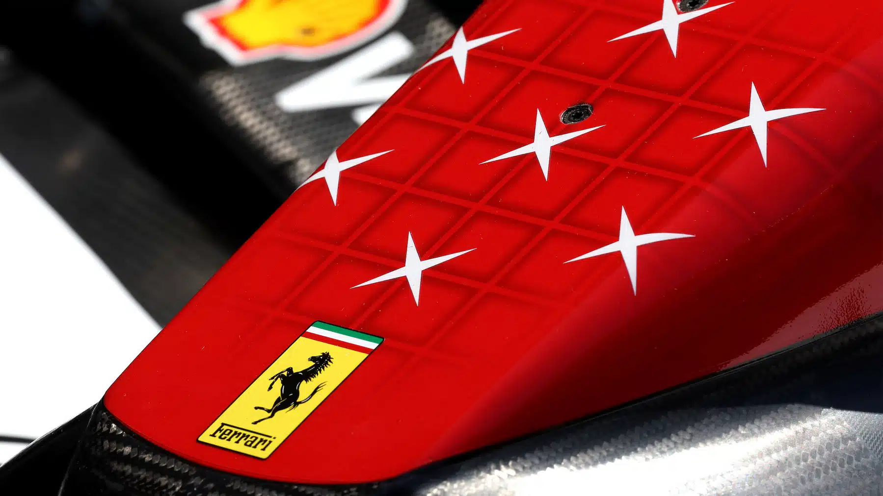 Ferrari front celebrating Michael Schumacher´s seven world championship titles before the 2026 Italian Grand Prix