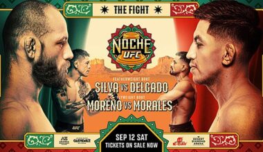 Live Now! UFC Noche 4 ‘Silva vs. Delgado’ play-by-play, results & round scoring