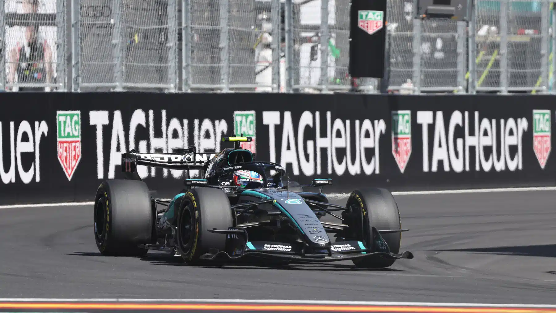 Kimi Antonelli (Mercedes) during the 2026 Spanish Grand Prix