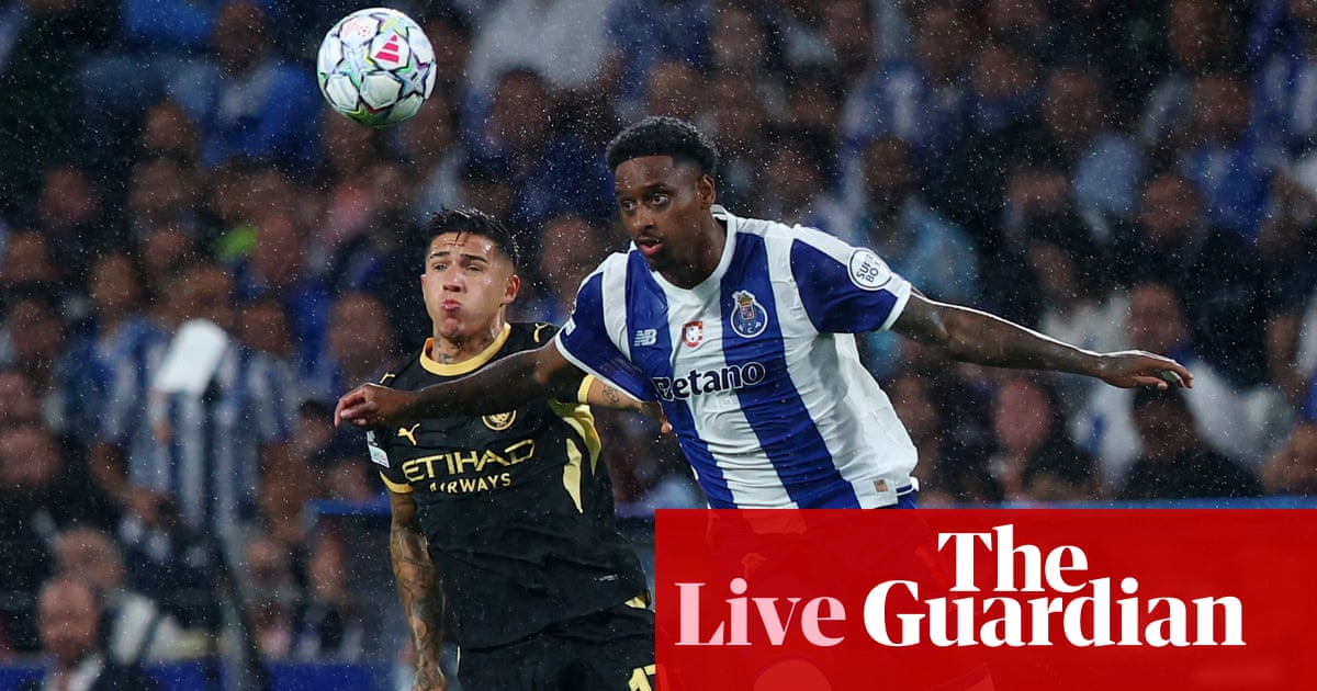 Porto v Manchester City: Champions League – live | Champions League