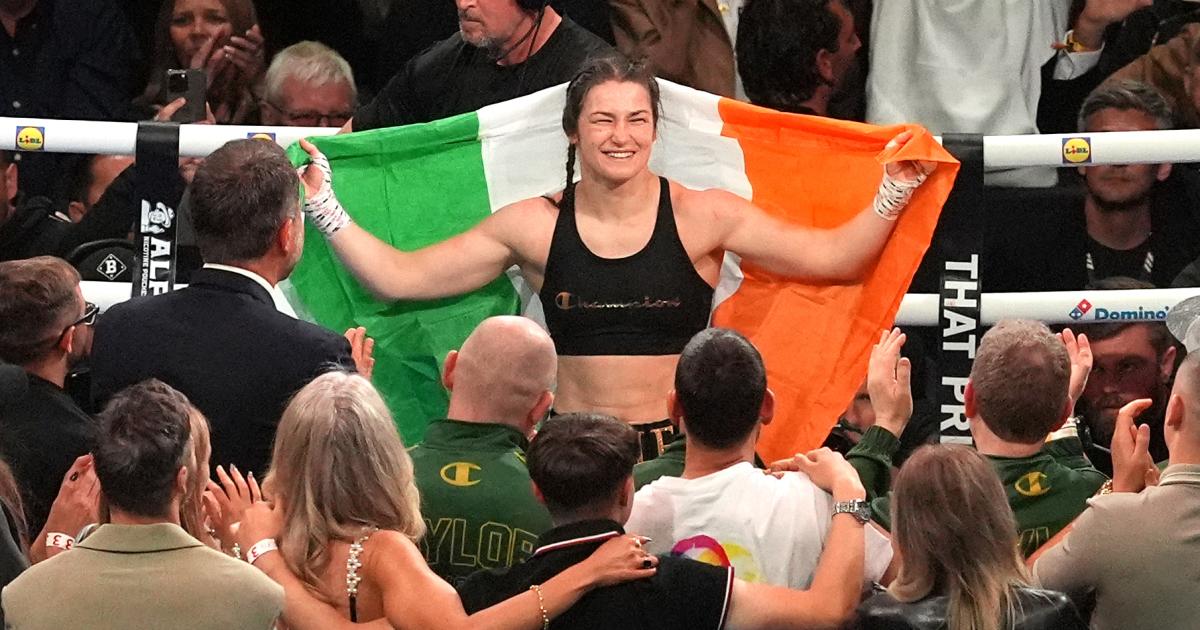 Boxer Katie Taylor's last bell rings out across the airwaves