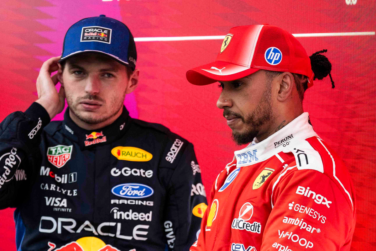 Hamilton, Verstappen, socials
