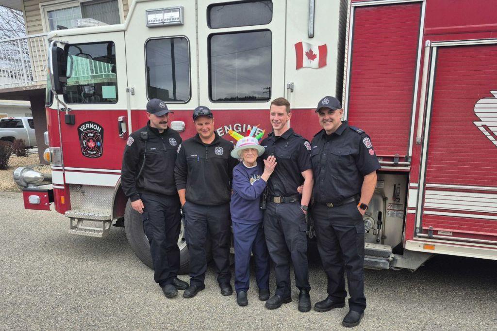 Centenarian loving life in Vernon