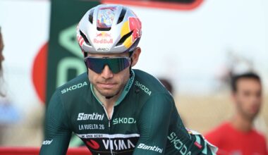 On heat-shortened day Wout Van Aert wins another 2026 Vuelta a España stage