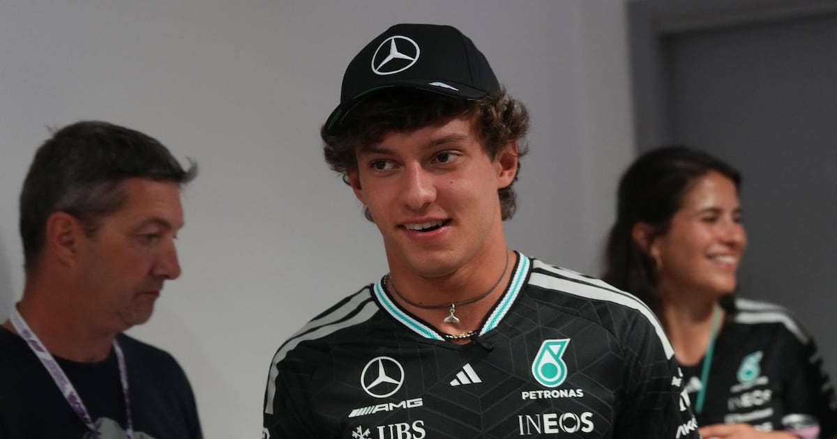 Pressure off for F1 leader Antonelli heading into home race in Italy