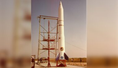 On this day in space! Sept. 9, 1982: The 1st private rocket Conestoga 1 launches from Texas ranch
